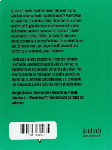 El Anticristo (el Manga) / Friedrich Nietzsche