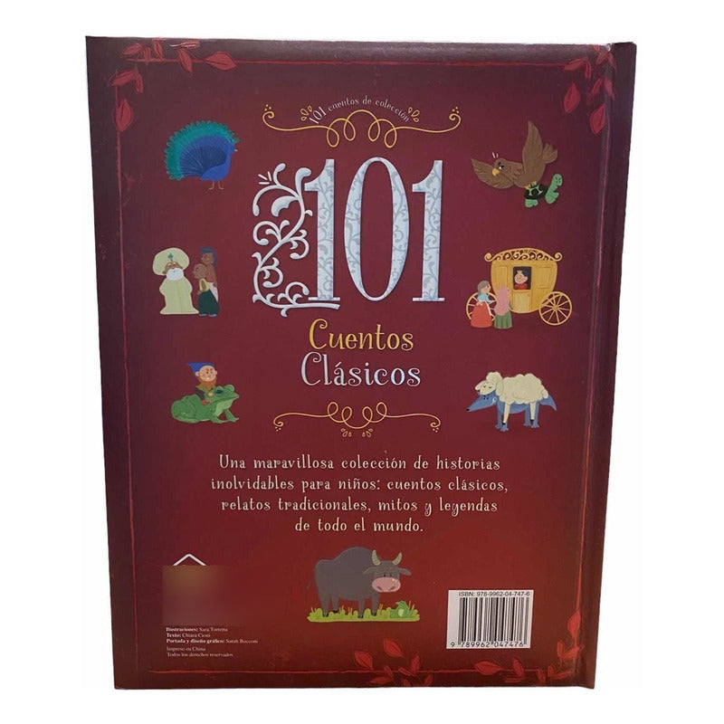 101 Cuentos Clasicos (tapa Dura Acolchada) / Lexus