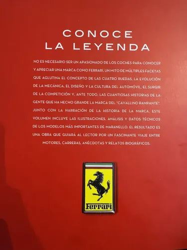 Ferrari Conoce La Leyenda (tapa Dura) / Saberio Villa