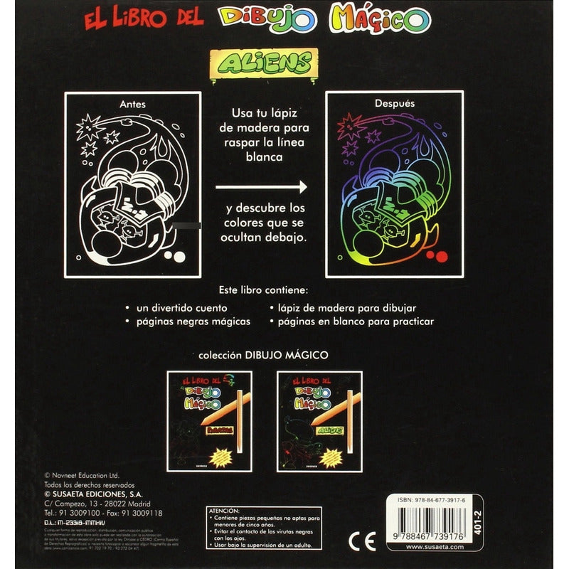 Aliens (el Libro Del Dibujo Magico) / Susaeta