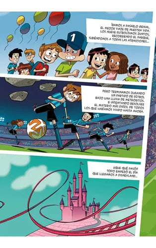 Futbolisimos El Misterio De Lluvia De Meteoritos / Santiago