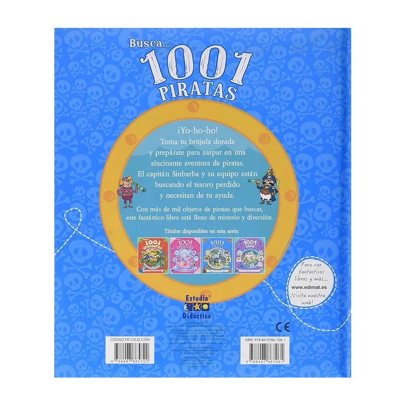 Busca 1001 Piratas Y Otros Objetos (tapa Dura)