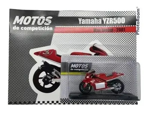 Moto Colección Escala Gp Yamaha Yzr500 Max Biaggi 2001 1/24