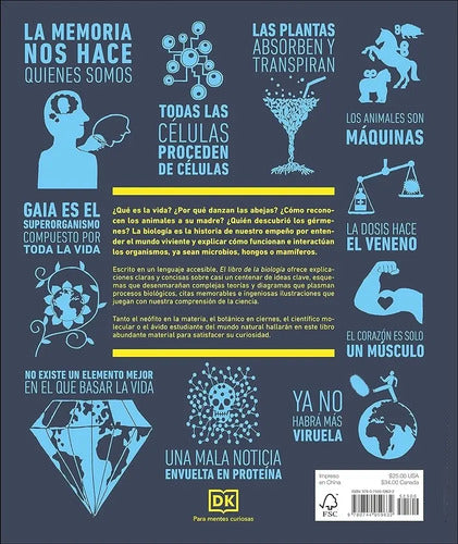 Dk El Libro De La Biologia (tapa Dura)