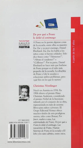 De Por Que A Franz Le Dolio El Estomago / C. Nostlinger