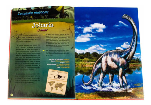 El Gran Libro De Los Dinosaurios 3d Con Lentes Y Dvd / Lexus