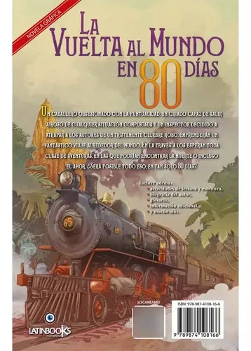 La Vuelta Al Mundo En 80 Días (novela Grafica) / Julio Verne