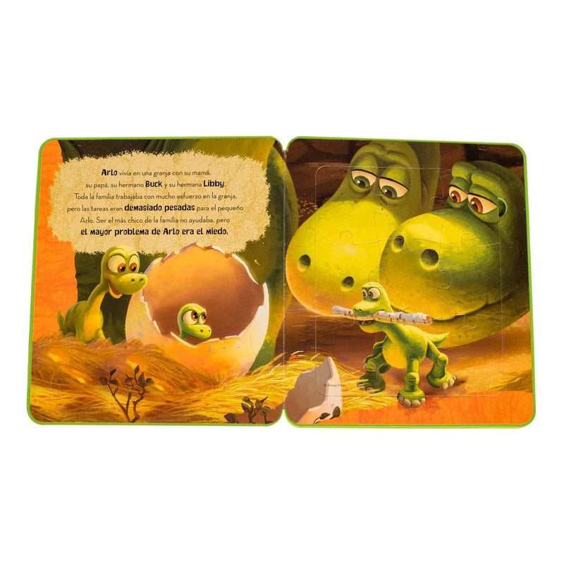 Un Gran Dinosaurio Rompecabezas En Goma Eva / Lexus