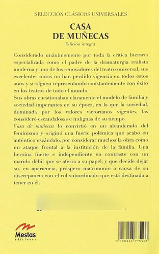 Casa De Muñecas / Henrik Ibsen