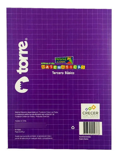 Matematicas Torre De Numeros 3 Basico / Torre