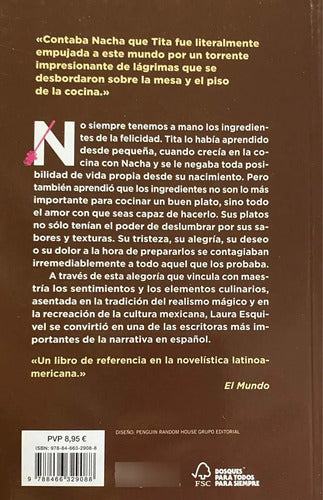 Como Agua Para Chocolate / Laura Esquivel