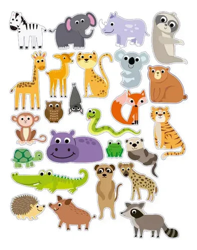 Animales Salvajes (tapa Dura Con Imanes) / Lexus