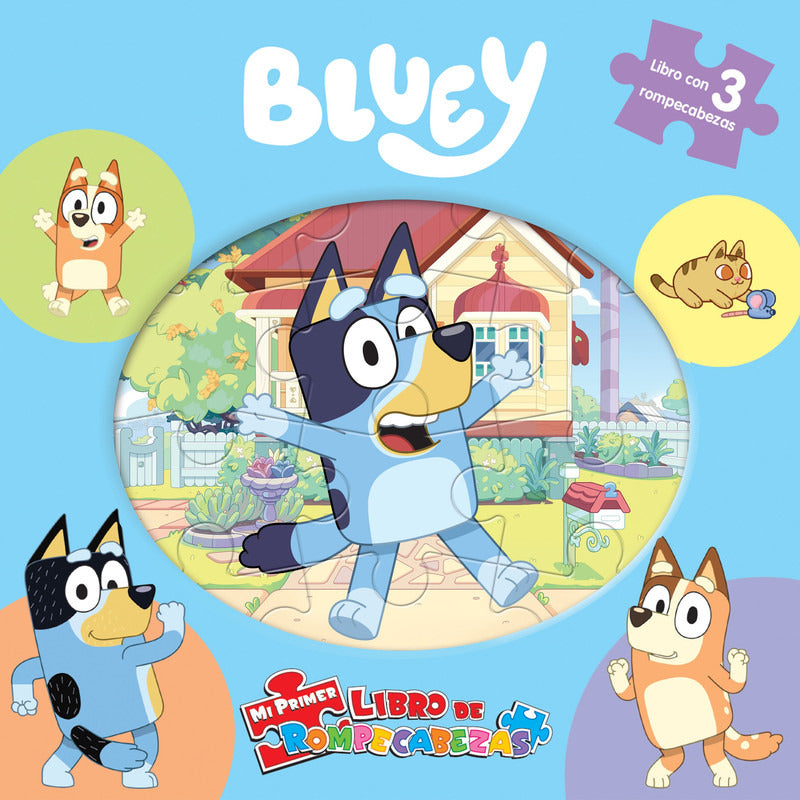 Bluey. Mi Primer Libro De Rompecabezas (td) / Varios Autores