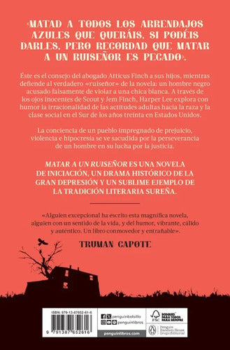Matar A Un Ruiseñor / Harper Lee