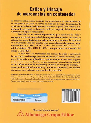 Estiba Y Trincaje De Mercancias En Contenedor / Fernandez