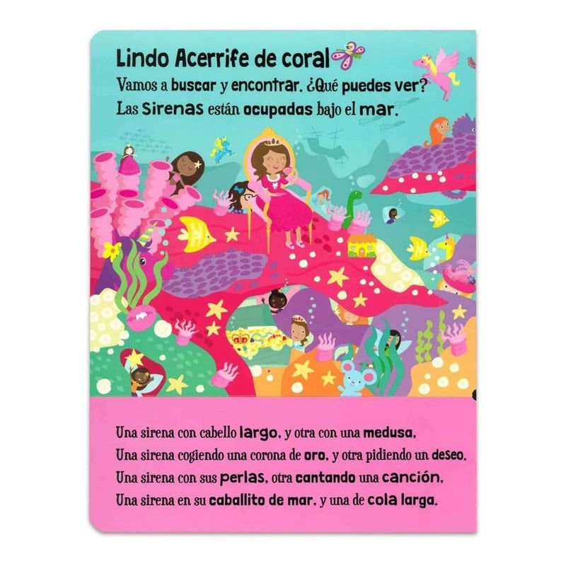 Muchos Unicornios, Hadas & Sirenas Busca Y Encuentra / Lexus