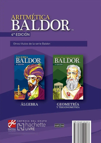Aritmetica Baldor (tapa Dura)