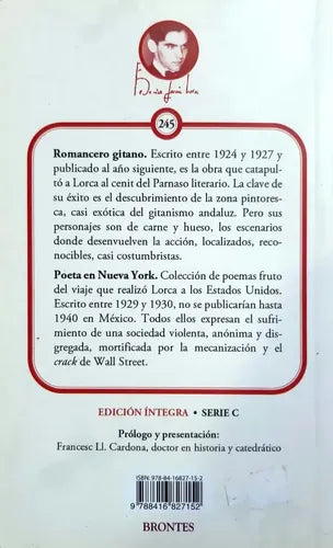 Romancero Gitano & Poeta En Nueva York / Garcia Lorca
