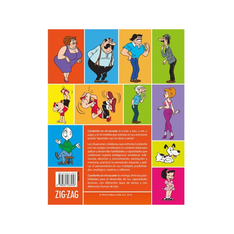 Condorito En Mi Escuela Me Invita A Leer 1° - 2° Basico