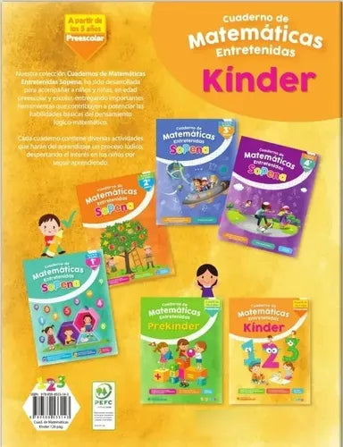 Matematicas Entretenidas Kinder Desde 5 Años / Sopena