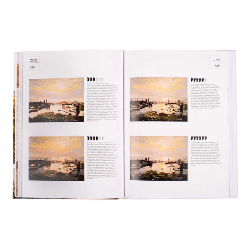 Paisajes Marinas Acuarela Óleo, Pastel Bocetos / Lexus