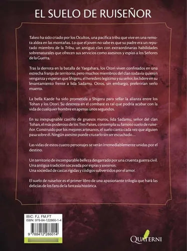 El Suelo De Ruisenor Leyendas De Los Otori / Lian Hearn