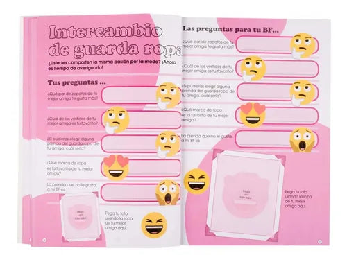 Mejores Amigas Emojis Más De 200 Stickers + Libro / Lexus