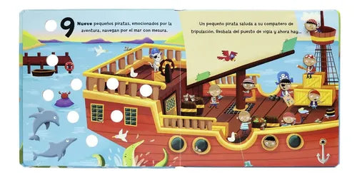 10 Pequeños Piratas Diversión Numérica / Lexus