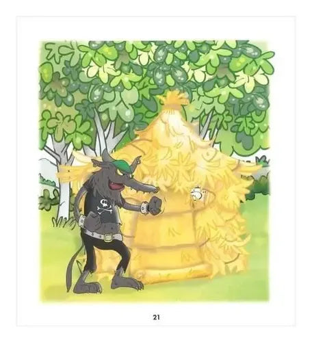 Los Tres Cerditos (bilingüe Ing-esp T. Dura Y Audiolibro)