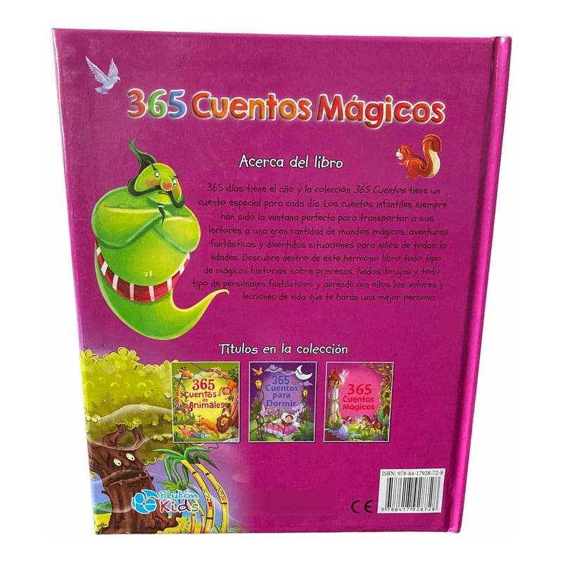 365 Cuentos Magicos (tapa Dura Acolchada) / Pluton