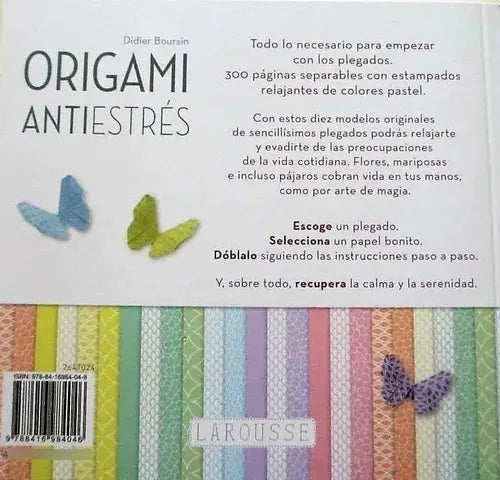 Origami Antiestrés / Didier Boursin