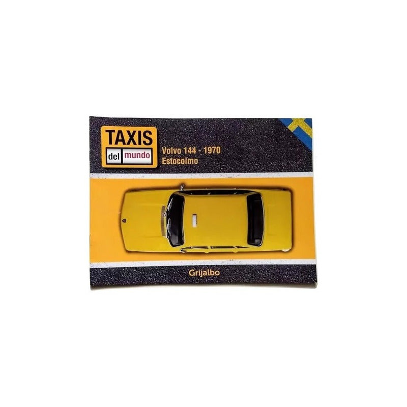 Taxis Del Mundo Escala 1/43 Volvo 144 Estocolmo 1970
