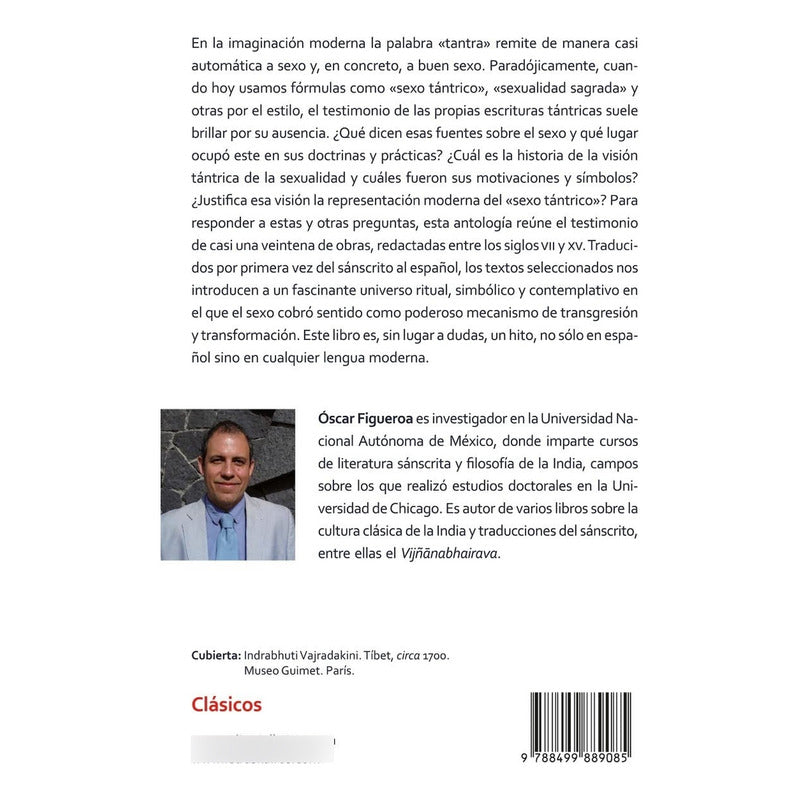 Tantra Y Sexo Antologia De Fuentes Clasicas / Oscar Figueroa
