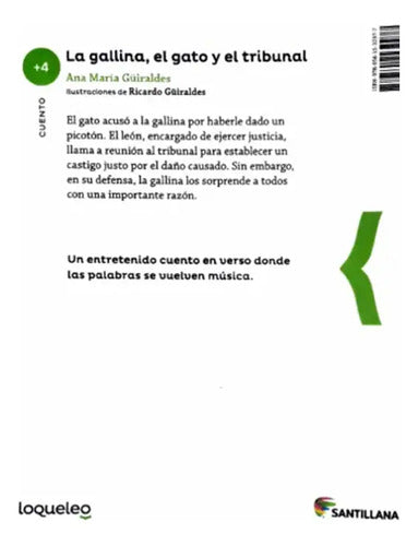 La Gallina El Gato Y El Tribunal (tapa Dura) / Guiraldes