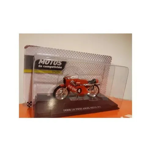 Moto Colección Esc Gp Derbi 125 Twin Angel Nieto 1971 1/24