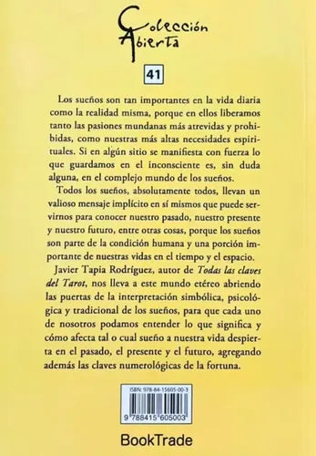 El Libro De Oro De Los Sueños / Javier Tapia