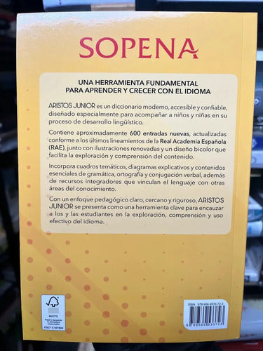 Diccionario Español Aristos Junior / Sopena