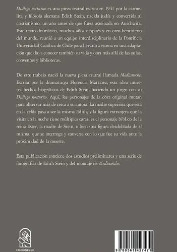 De Dialogo Nocturno A Medianoche / Edith Stein Y Martinez