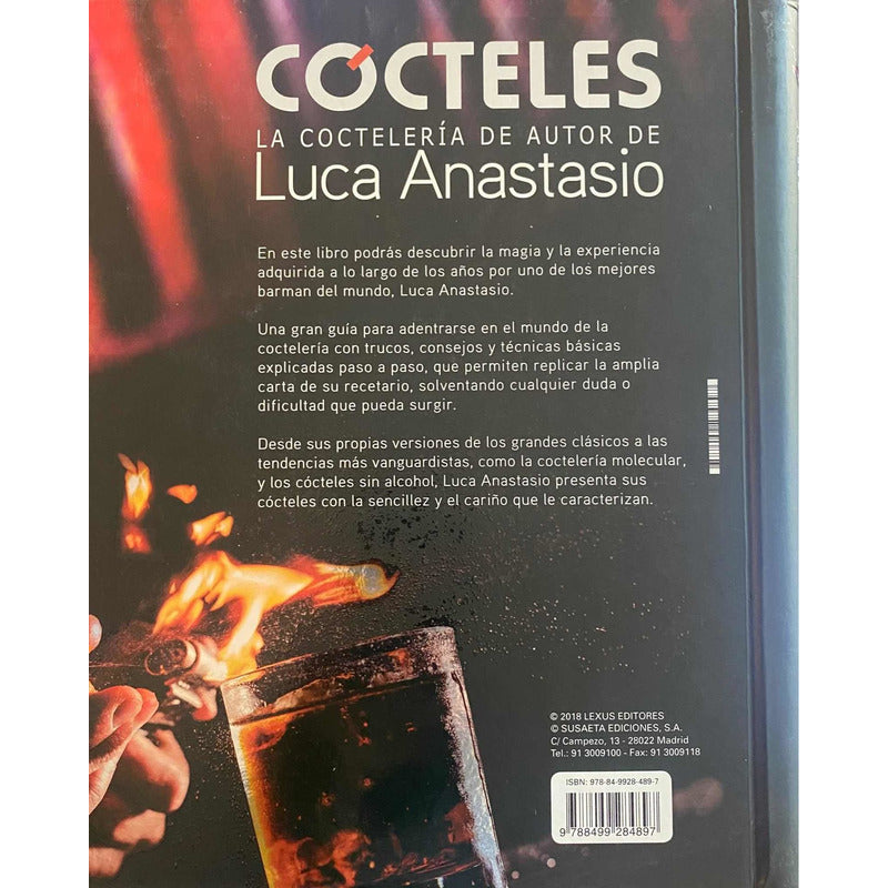 Cocteles La Coctelería De Autor De Luca Anastasio / Lexus