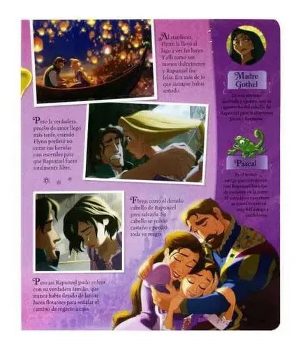 Disney Princesa Historias Con Retratos + Calcomanías / Lexus