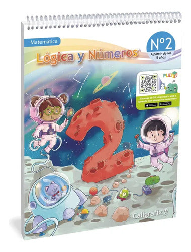 Pack Trazos Y Letras 2 Y Logica Y Numeros 2 / Caligrafix