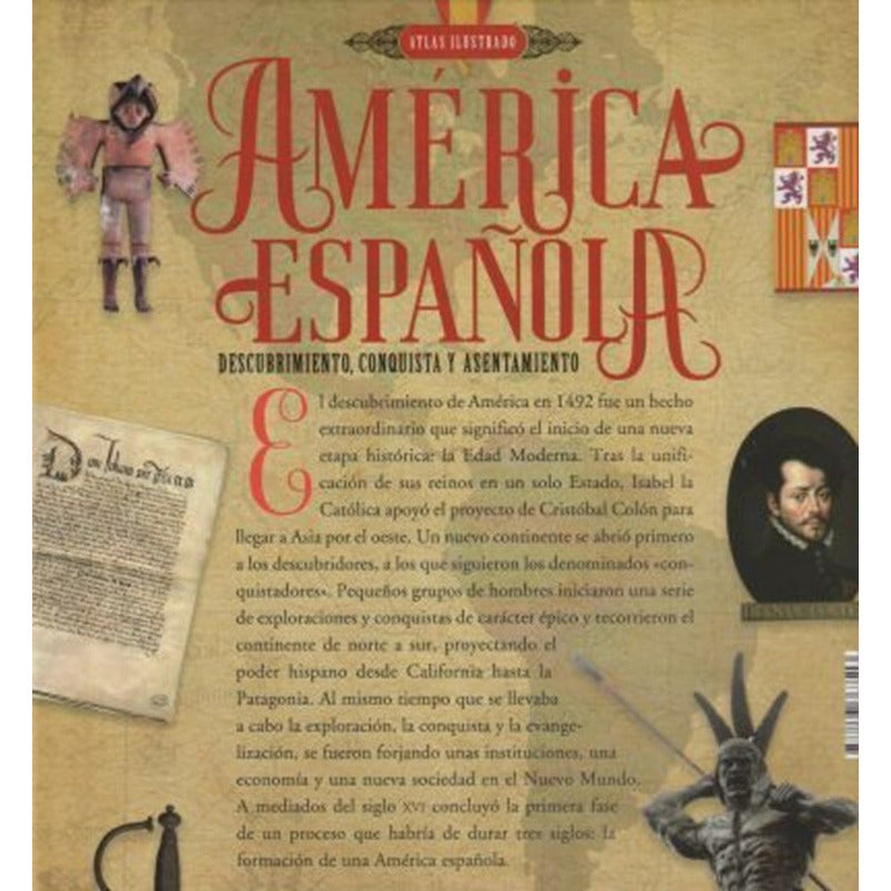 Atlas Ilustrado América Española (tapa Dura) / Lexus