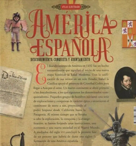 Atlas Ilustrado América Española (tapa Dura) / Lexus