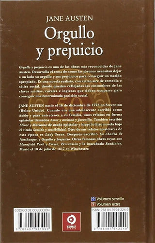 Orgullo Y Prejuicio (tapa Dura) / Jane Austen