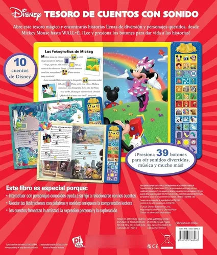 Tesoro De Cuentos Con Sonido (tapa Dura) / Disney