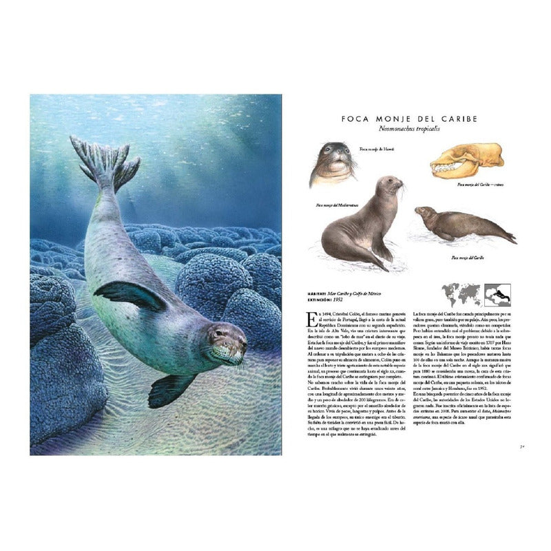 Atlas De Animales Extintos (tapa Dura) / Lexus