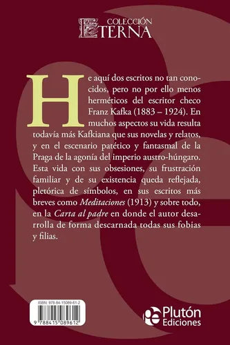 Carta Al Padre Y Meditaciones / Kafka