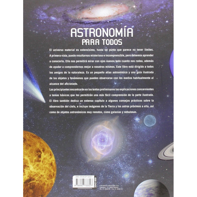 Astronomía Para Todos (tapa Dura) / Lexus
