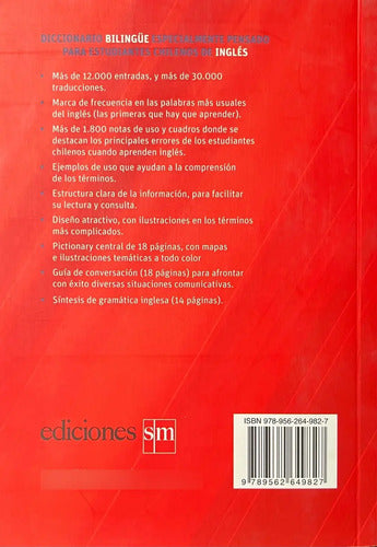 Diccionario Inglés Básico Bilingue Ing-esp & Esp-ing / Sm