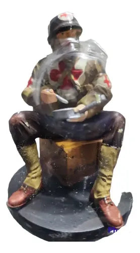 Soldado Esc Soldado Cruz Roja, Enfermero Usa. 1941 6 Cm.